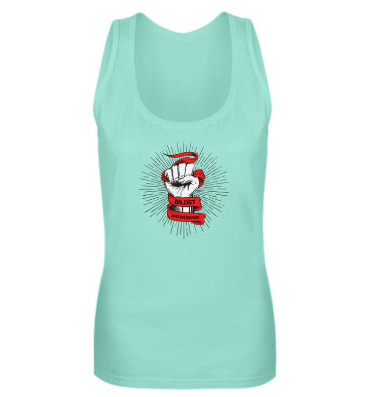 DEMOKR. WIDERSTAND TANK TOP MÄDELS • BILDET ANTIKÖRPER! - HELL-HARLEKINSHOP