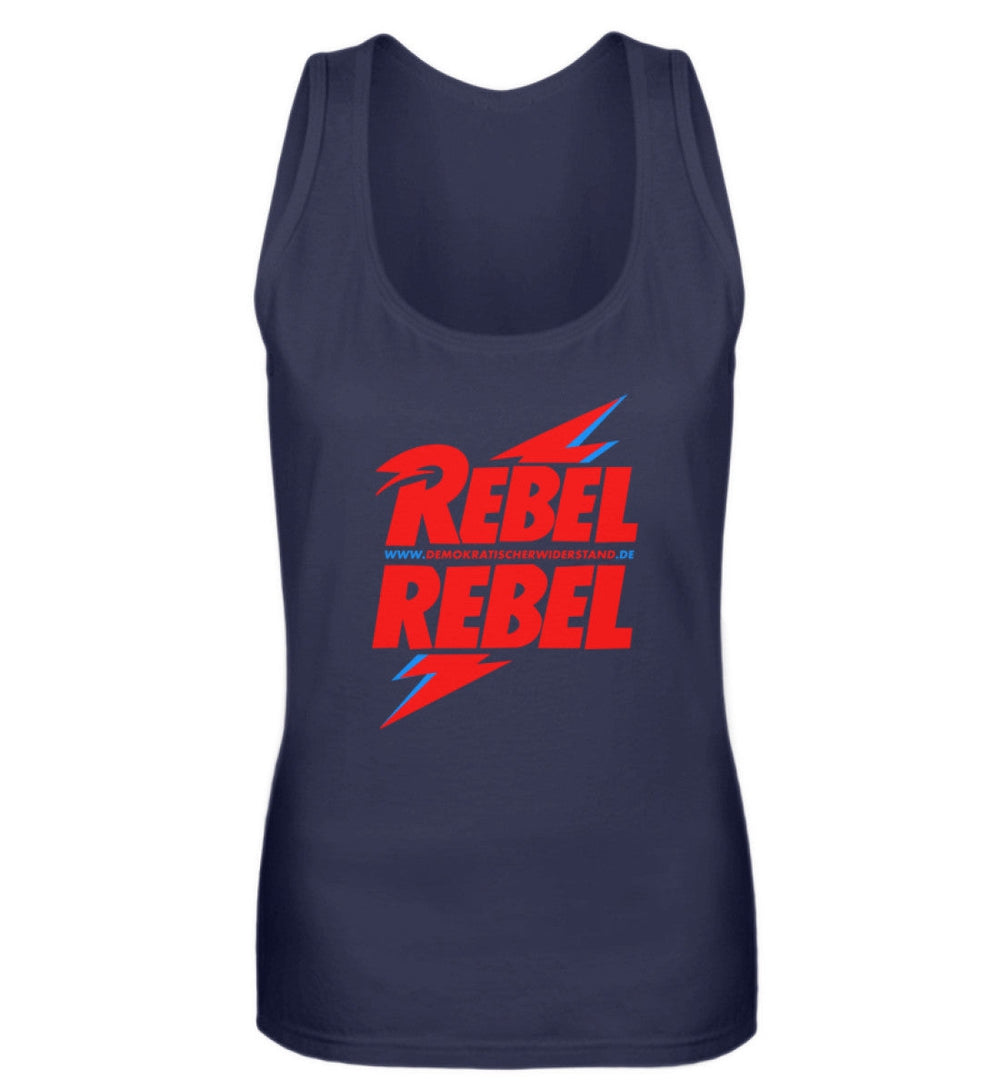DEMOKR. WIDERSTAND TANK TOP MÄDELS • REBEL REBEL-HARLEKINSHOP