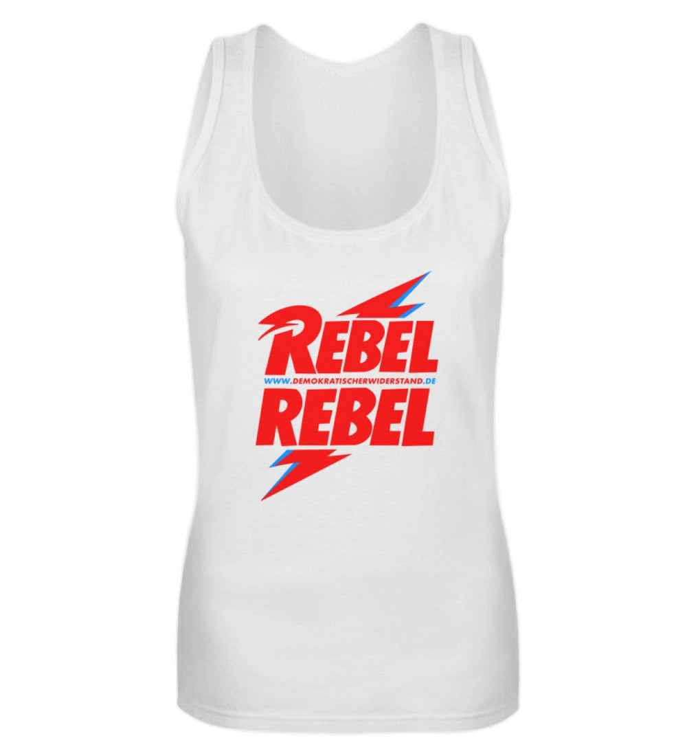 DEMOKR. WIDERSTAND TANK TOP MÄDELS • REBEL REBEL-HARLEKINSHOP