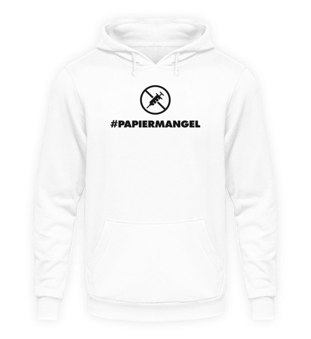 DEZENTE REBELLEN HOODIE MÄDELS • PAPIERMANGEL - HELL-HARLEKINSHOP