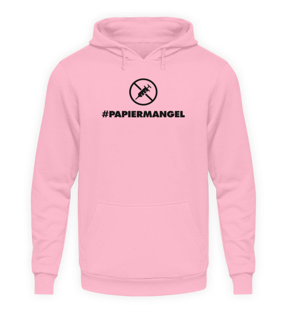 DEZENTE REBELLEN HOODIE MÄDELS • PAPIERMANGEL - HELL-HARLEKINSHOP