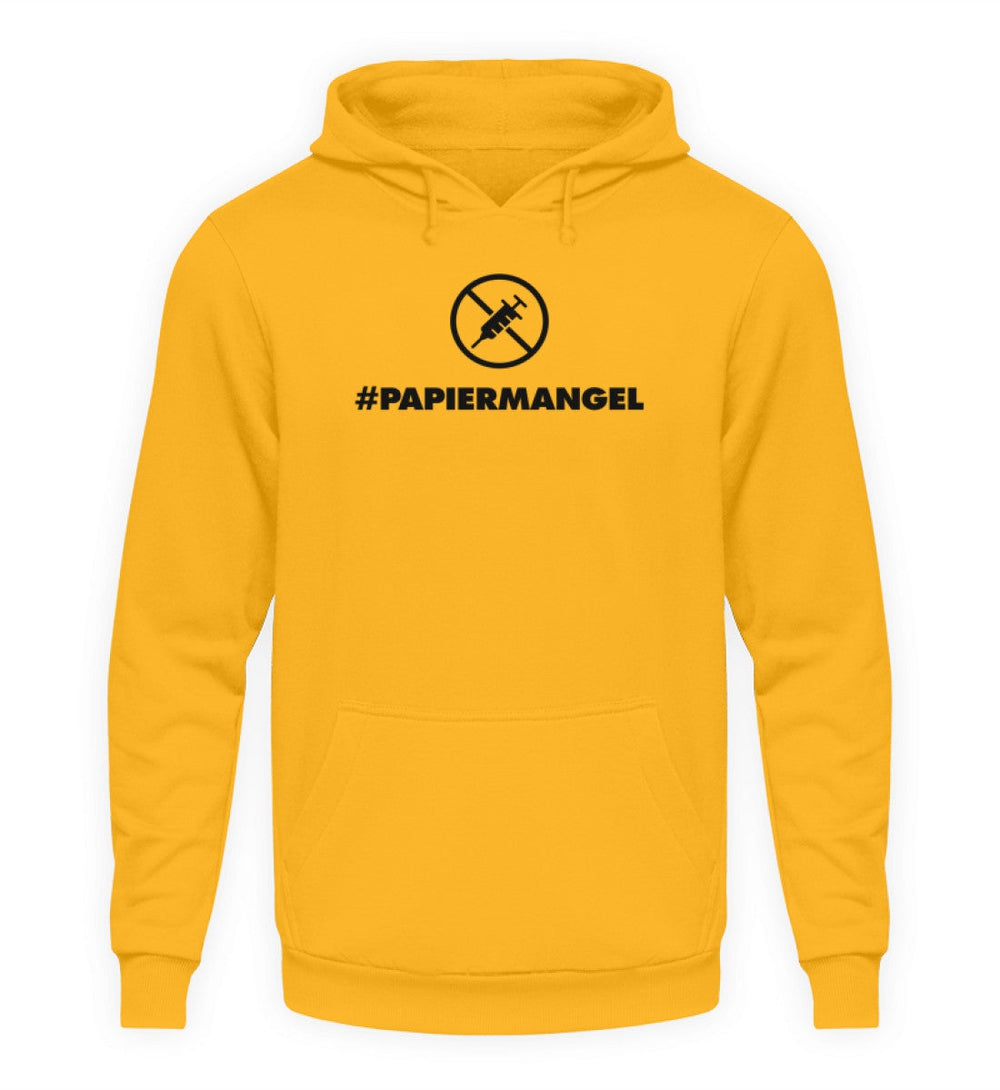 DEZENTE REBELLEN HOODIE MÄDELS • PAPIERMANGEL - HELL-HARLEKINSHOP