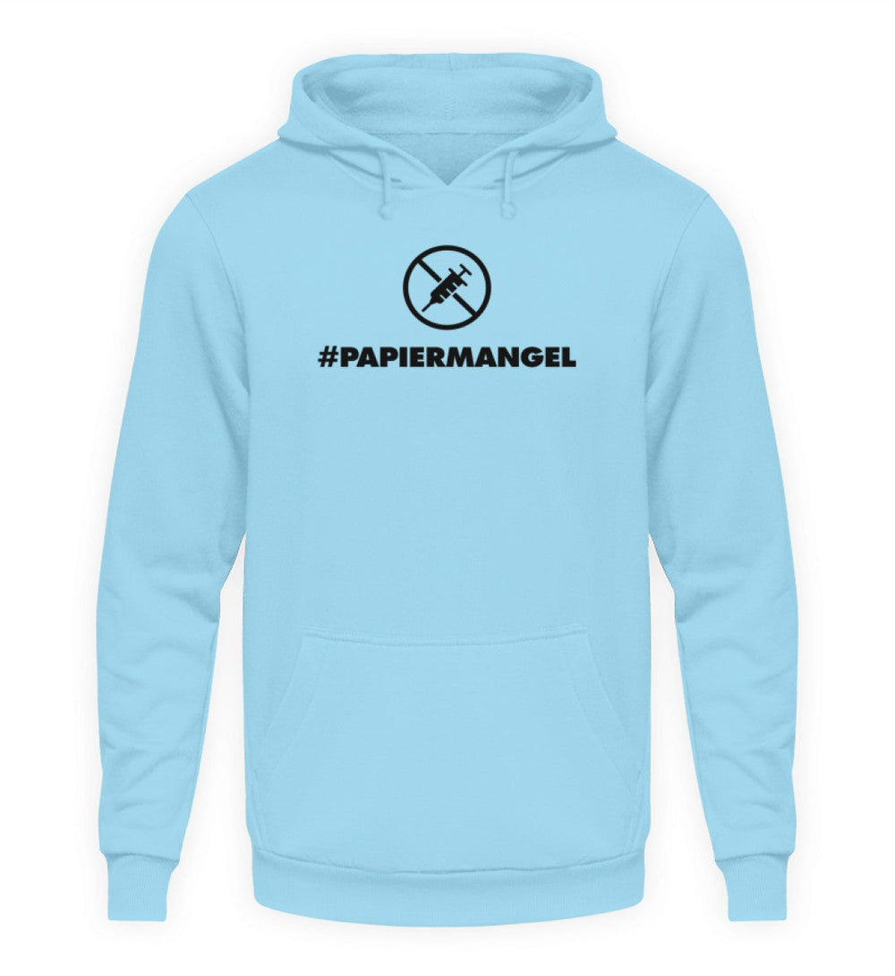 DEZENTE REBELLEN HOODIE MÄDELS • PAPIERMANGEL - HELL-HARLEKINSHOP