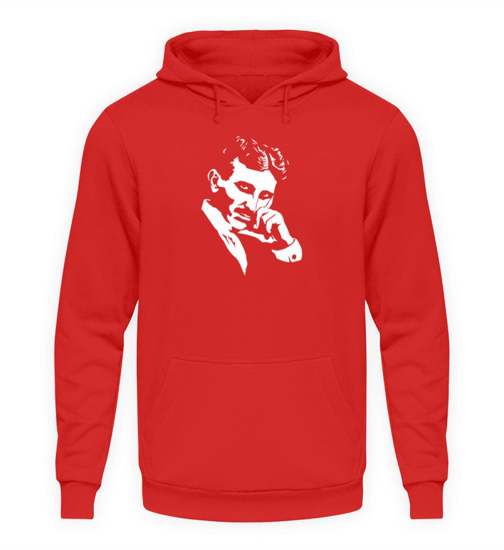 DEZENTE REBELLEN HOODIE MÄDELS • TESLA PORTRAIT-HARLEKINSHOP
