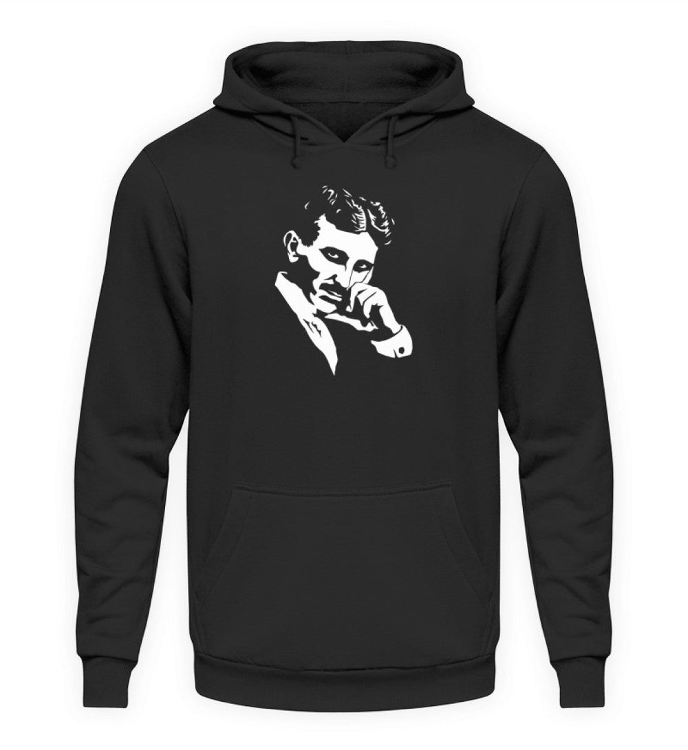 DEZENTE REBELLEN HOODIE MÄDELS • TESLA PORTRAIT-HARLEKINSHOP