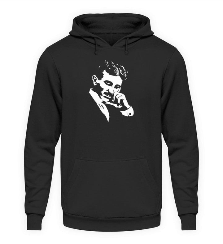 DEZENTE REBELLEN HOODIE MÄDELS • TESLA PORTRAIT-HARLEKINSHOP