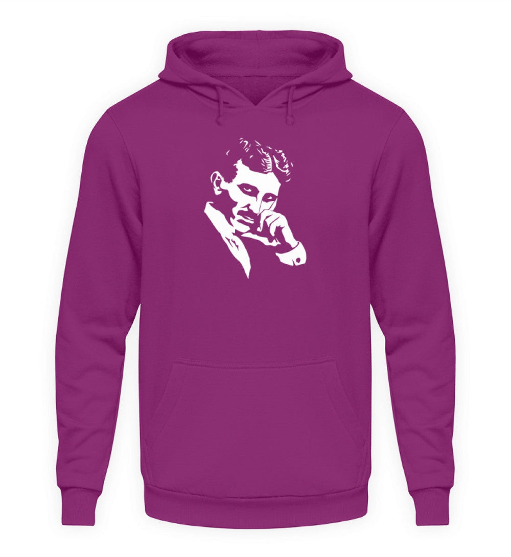 DEZENTE REBELLEN HOODIE MÄDELS • TESLA PORTRAIT-HARLEKINSHOP