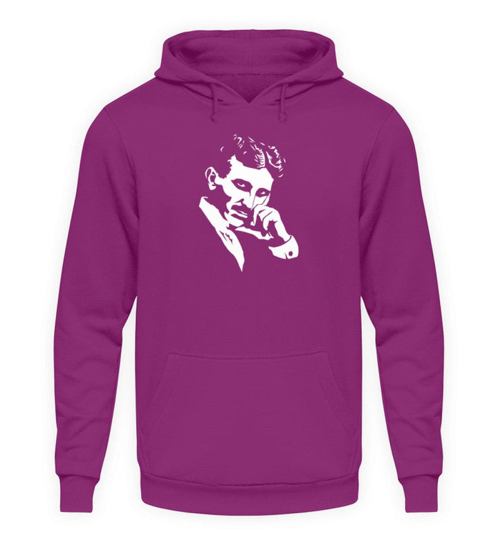 DEZENTE REBELLEN HOODIE MÄDELS • TESLA PORTRAIT-HARLEKINSHOP
