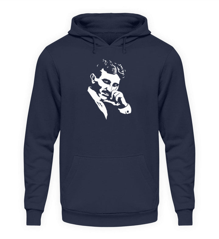 DEZENTE REBELLEN HOODIE MÄDELS • TESLA PORTRAIT-HARLEKINSHOP