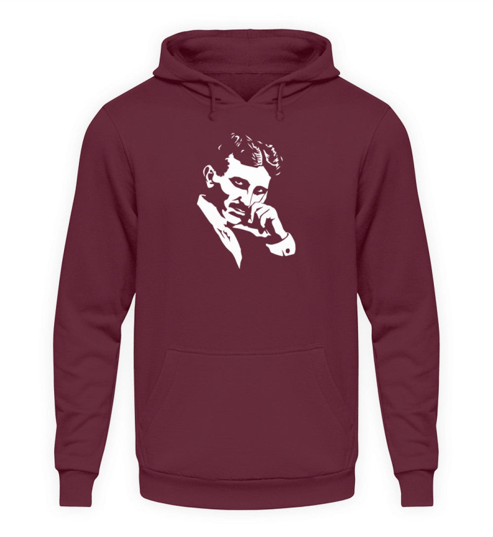 DEZENTE REBELLEN HOODIE MÄDELS • TESLA PORTRAIT-HARLEKINSHOP