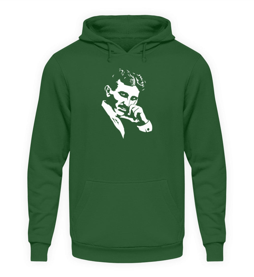 DEZENTE REBELLEN HOODIE MÄDELS • TESLA PORTRAIT-HARLEKINSHOP