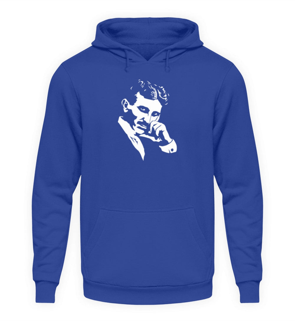 DEZENTE REBELLEN HOODIE MÄDELS • TESLA PORTRAIT-HARLEKINSHOP