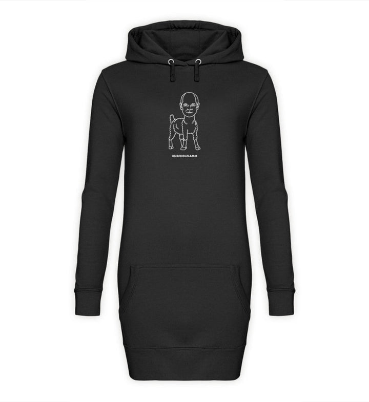 DEZENTE REBELLEN HOODIEKLEID MÄDELS • UNSCHOLZLAMM-HARLEKINSHOP