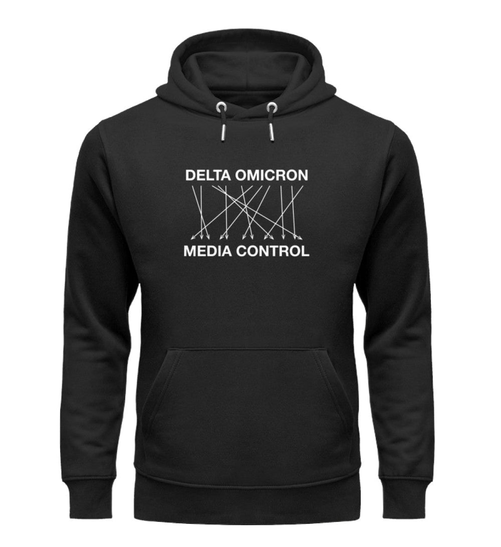 DEZENTE REBELLEN ORGANIC HOODIE MÄDELS • DELTA OMICRON-HARLEKINSHOP