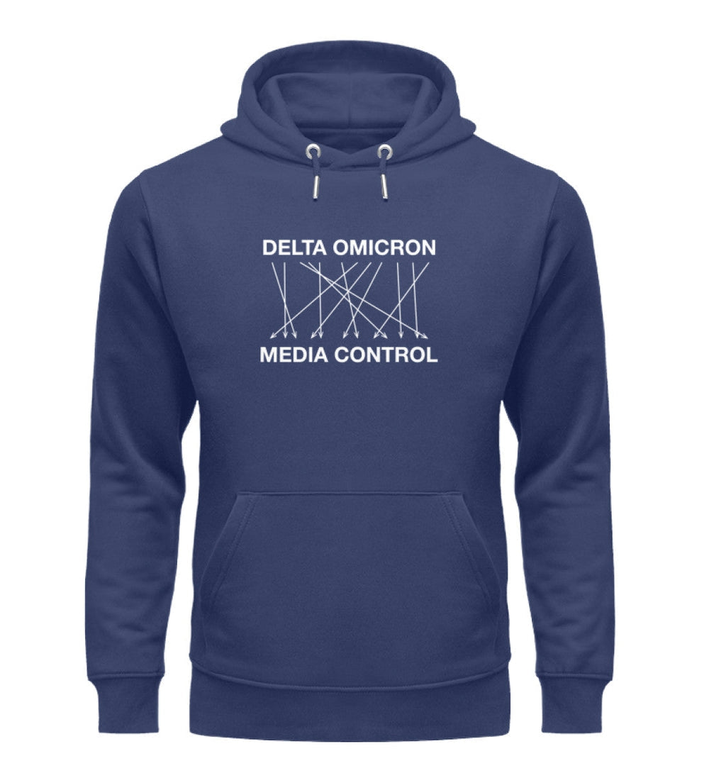 DEZENTE REBELLEN ORGANIC HOODIE MÄDELS • DELTA OMICRON-HARLEKINSHOP