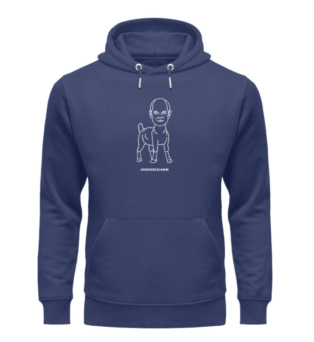 DEZENTE REBELLEN ORGANIC HOODIE MÄDELS • UNSCHOLZLAMM-HARLEKINSHOP