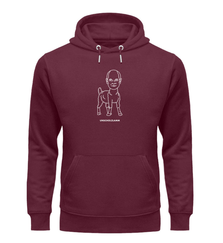 DEZENTE REBELLEN ORGANIC HOODIE MÄDELS • UNSCHOLZLAMM-HARLEKINSHOP