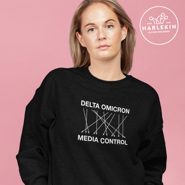 DEZENTE REBELLEN ORGANIC SWEATER MÄDELS • DELTA OMICRON-HARLEKINSHOP
