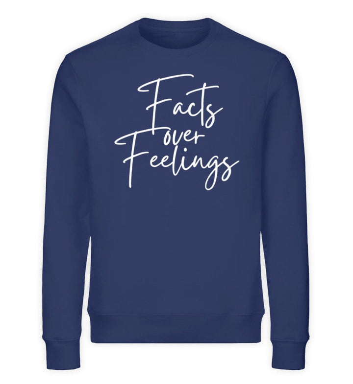 DEZENTE REBELLEN ORGANIC SWEATER MÄDELS • FACTS OVER FEELINGS-HARLEKINSHOP