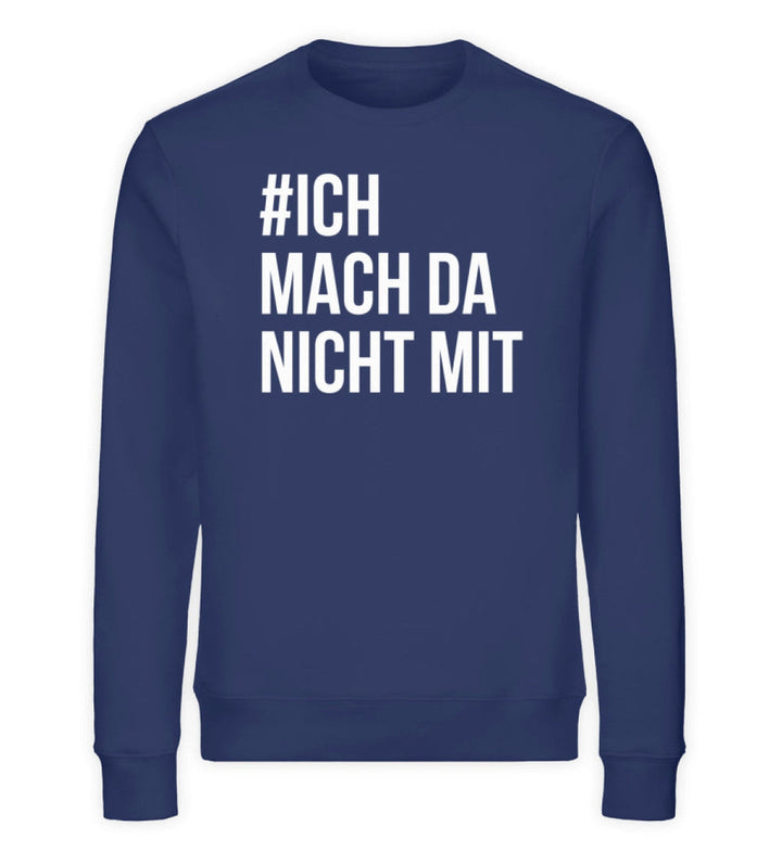 DEZENTE REBELLEN ORGANIC SWEATER MÄDELS • #ICHMACHDANICHTMIT-HARLEKINSHOP