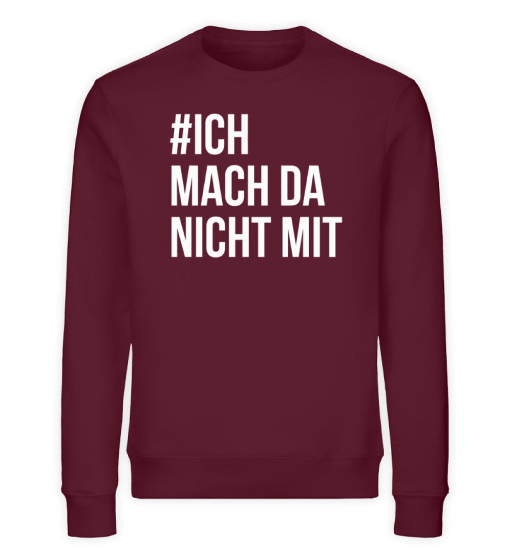 DEZENTE REBELLEN ORGANIC SWEATER MÄDELS • #ICHMACHDANICHTMIT-HARLEKINSHOP