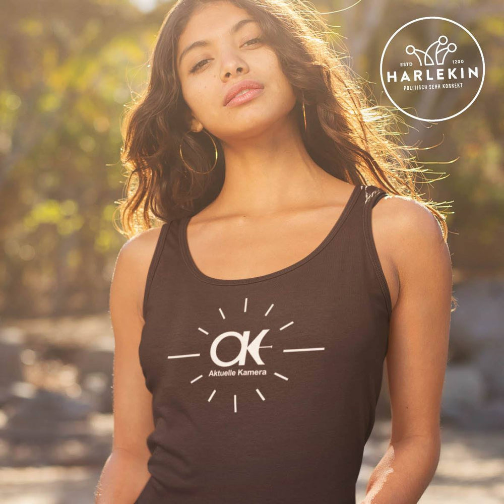 DEZENTE REBELLEN ORGANIC TANK TOP MÄDELS • AKTUELLE KAMERA-HARLEKINSHOP