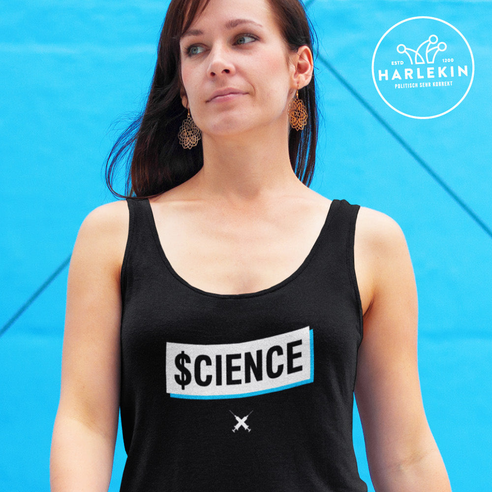 DEZENTE REBELLEN ORGANIC TANK TOP MÄDELS • $CIENCE / SCIENCE-HARLEKINSHOP
