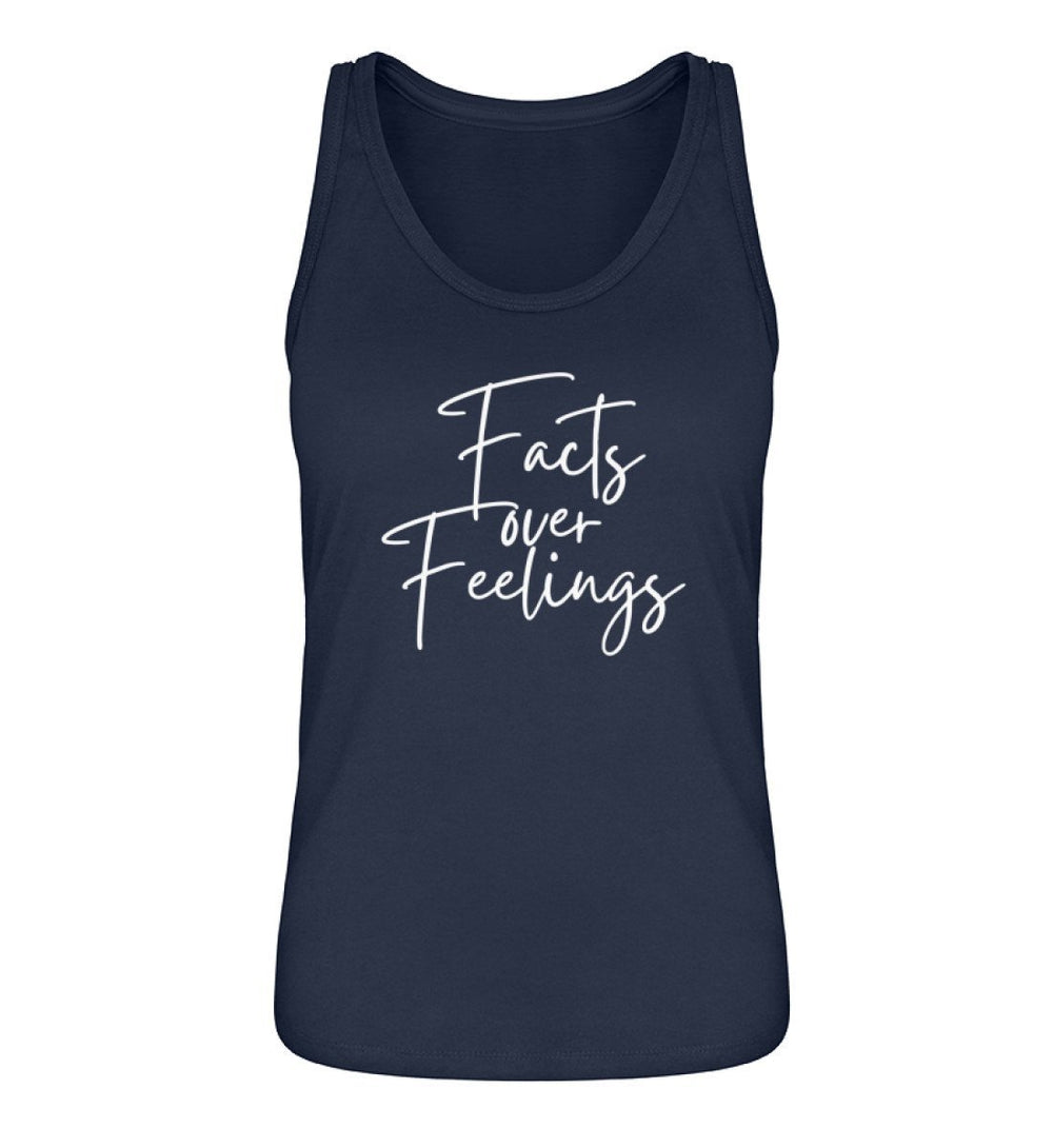 DEZENTE REBELLEN ORGANIC TANK TOP MÄDELS • FACTS OVER FEELING-HARLEKINSHOP