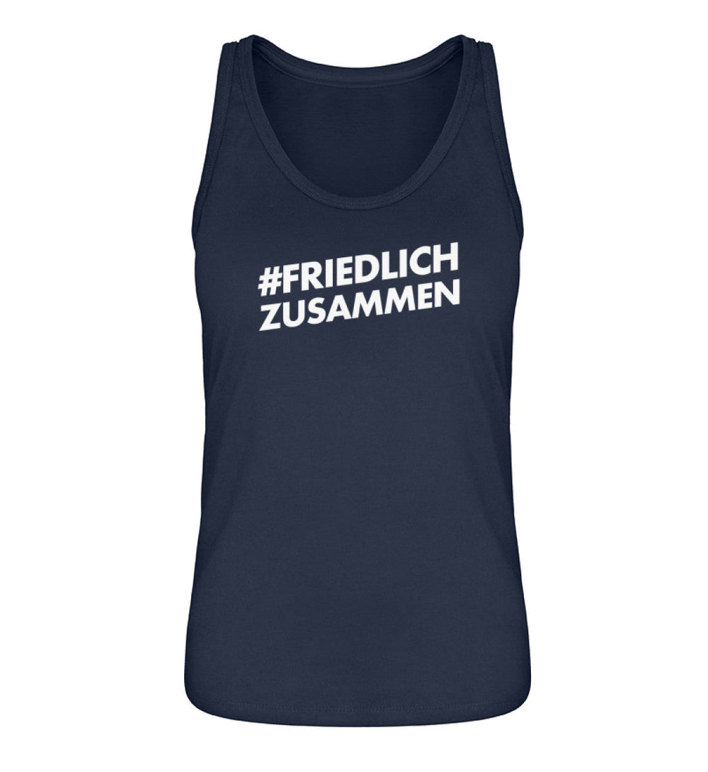 DEZENTE REBELLEN ORGANIC TANK TOP MÄDELS • #FRIEDLICHZUSAMMEN-HARLEKINSHOP