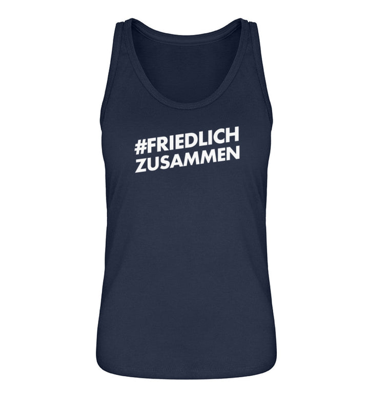DEZENTE REBELLEN ORGANIC TANK TOP MÄDELS • #FRIEDLICHZUSAMMEN-HARLEKINSHOP