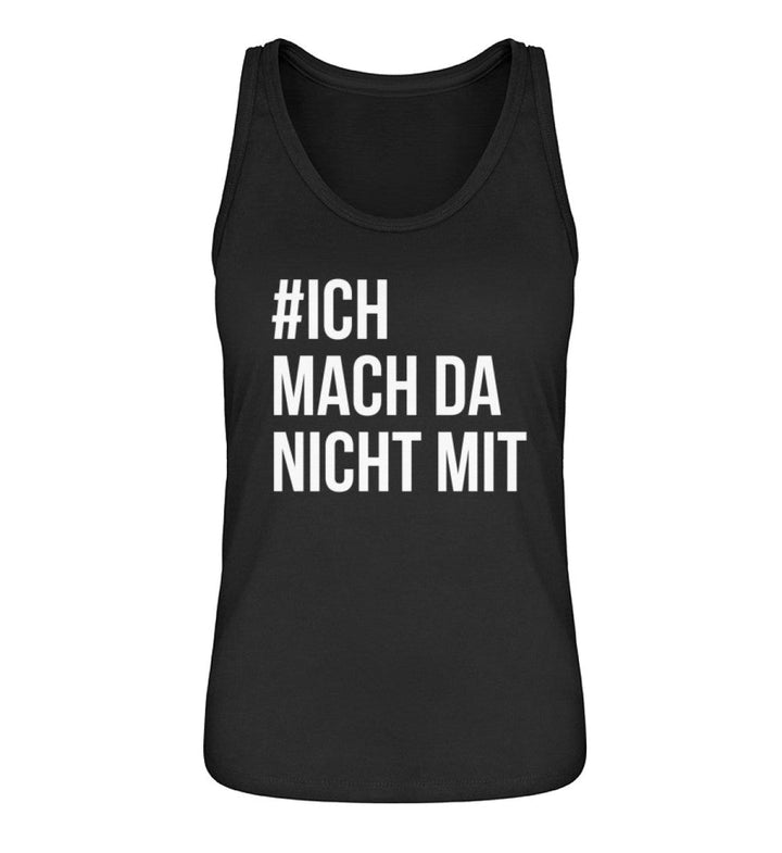 DEZENTE REBELLEN ORGANIC TANK TOP MÄDELS • #ICHMACHDANICHTMIT-HARLEKINSHOP