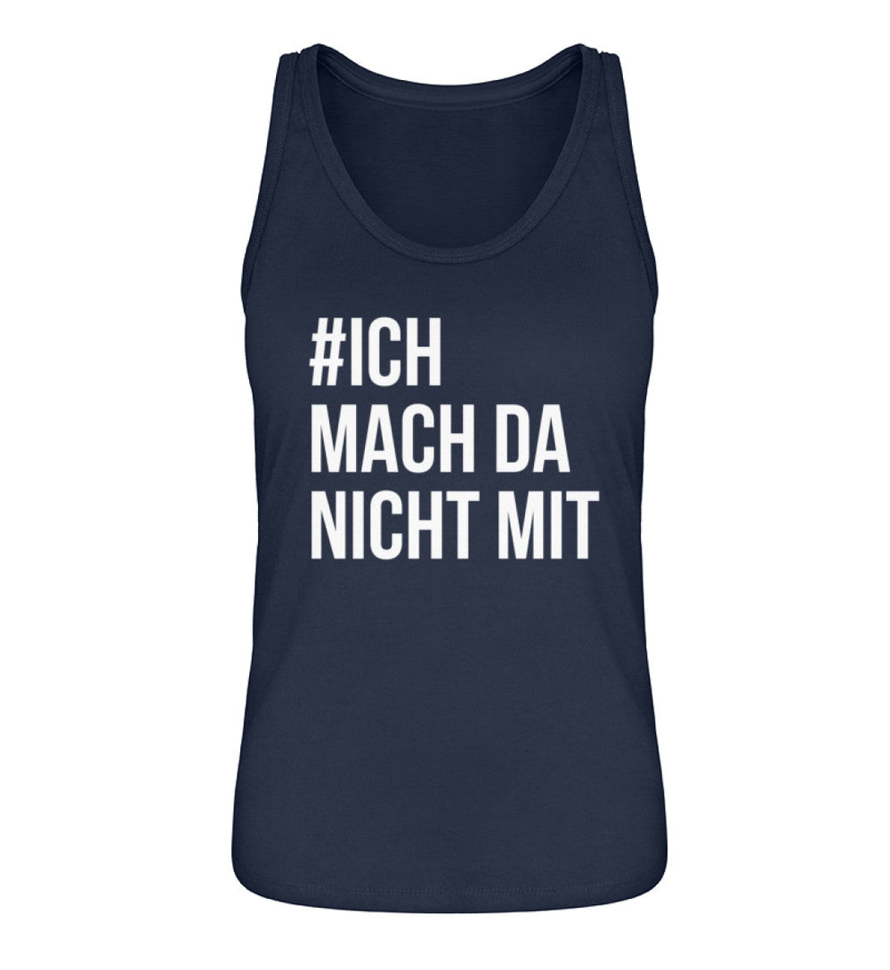 DEZENTE REBELLEN ORGANIC TANK TOP MÄDELS • #ICHMACHDANICHTMIT-HARLEKINSHOP