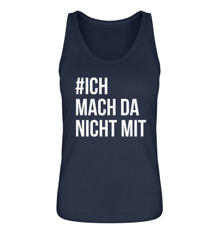 DEZENTE REBELLEN ORGANIC TANK TOP MÄDELS • #ICHMACHDANICHTMIT-HARLEKINSHOP