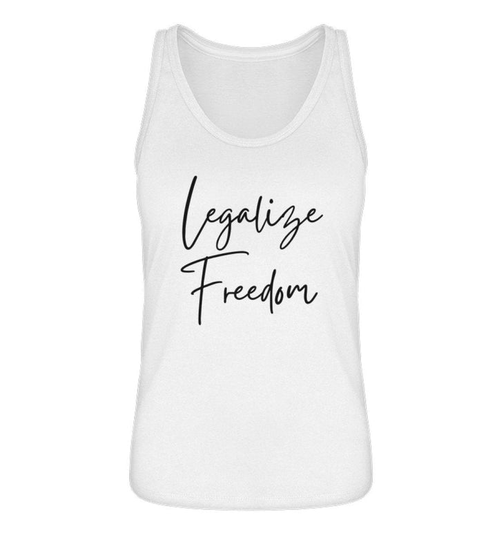 DEZENTE REBELLEN ORGANIC TANK TOP MÄDELS • LEGALIZE FREEDOM-HARLEKINSHOP