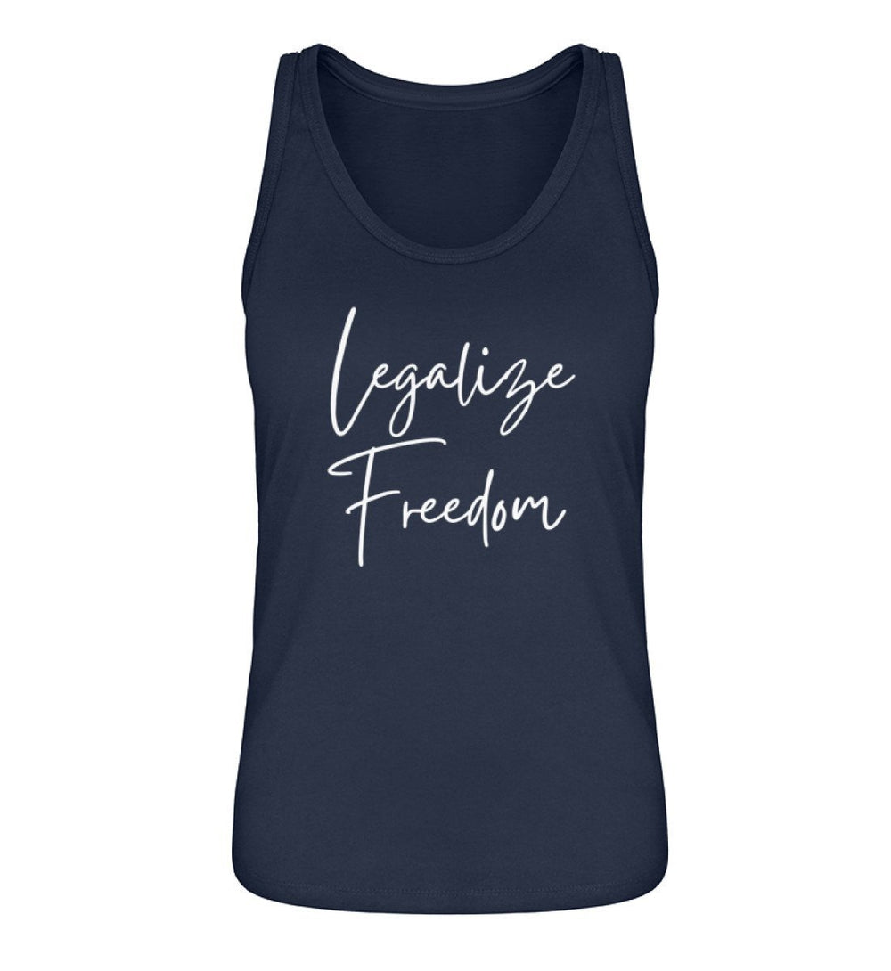 DEZENTE REBELLEN ORGANIC TANK TOP MÄDELS • LEGALIZE FREEDOM-HARLEKINSHOP