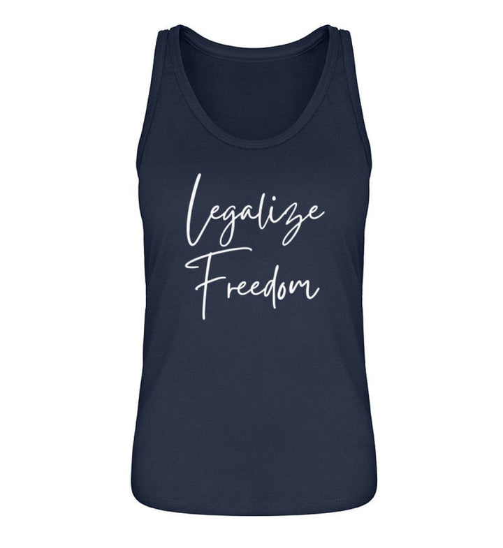 DEZENTE REBELLEN ORGANIC TANK TOP MÄDELS • LEGALIZE FREEDOM-HARLEKINSHOP