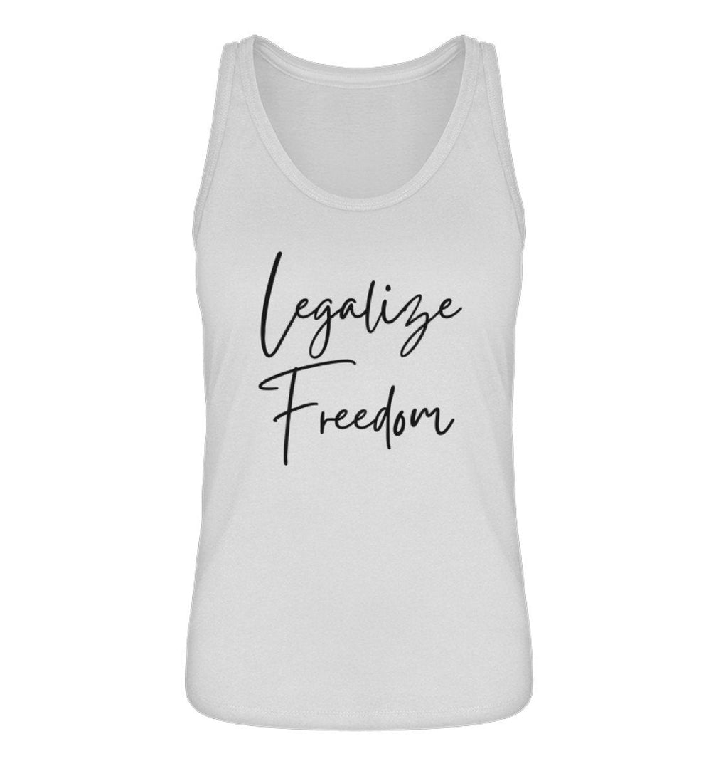 DEZENTE REBELLEN ORGANIC TANK TOP MÄDELS • LEGALIZE FREEDOM-HARLEKINSHOP