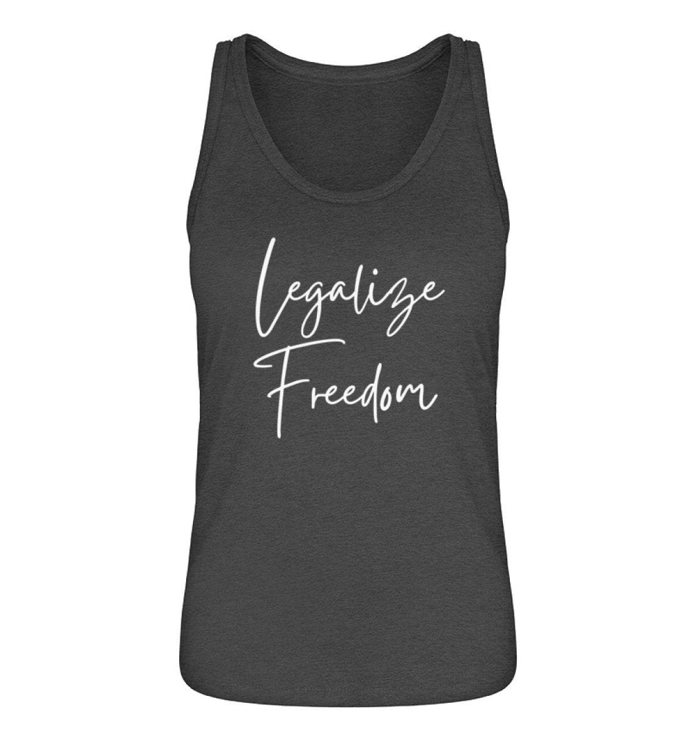 DEZENTE REBELLEN ORGANIC TANK TOP MÄDELS • LEGALIZE FREEDOM-HARLEKINSHOP