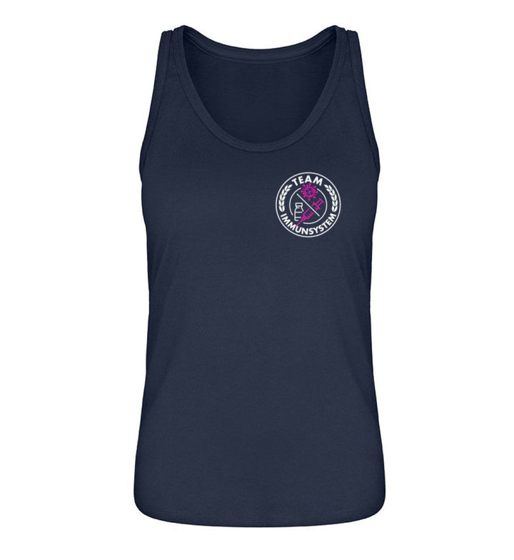 DEZENTE REBELLEN ORGANIC TANK TOP MÄDELS • TEAM IMMUNSYSTEM-HARLEKINSHOP