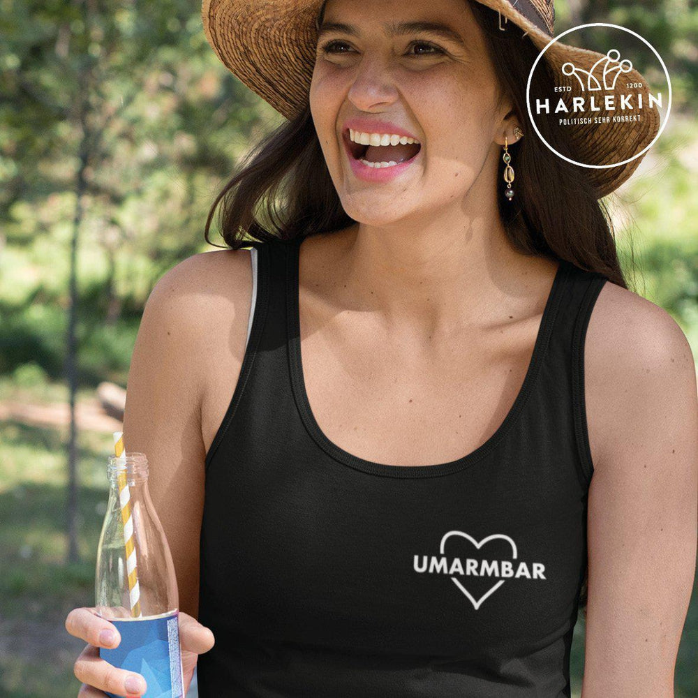 DEZENTE REBELLEN ORGANIC TANK TOP MÄDELS • UMARMBAR-HARLEKINSHOP