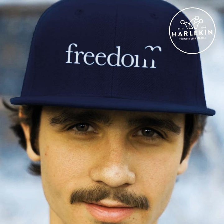 DEZENTE REBELLEN SNAPBACK • FREEDOM BIRD // EDLER STICK-HARLEKINSHOP