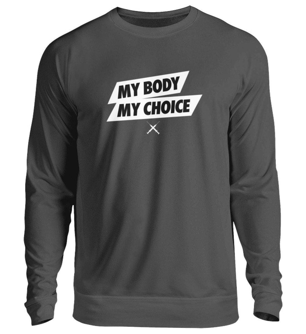 DEZENTE REBELLEN SWEATER MÄDELS • MY BODY MY CHOICE-HARLEKINSHOP