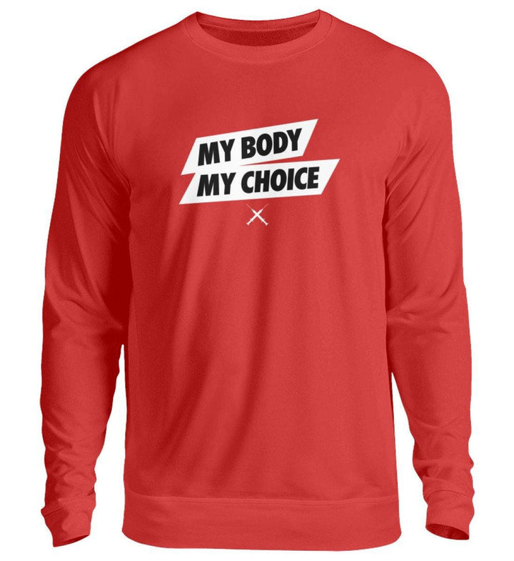DEZENTE REBELLEN SWEATER MÄDELS • MY BODY MY CHOICE-HARLEKINSHOP