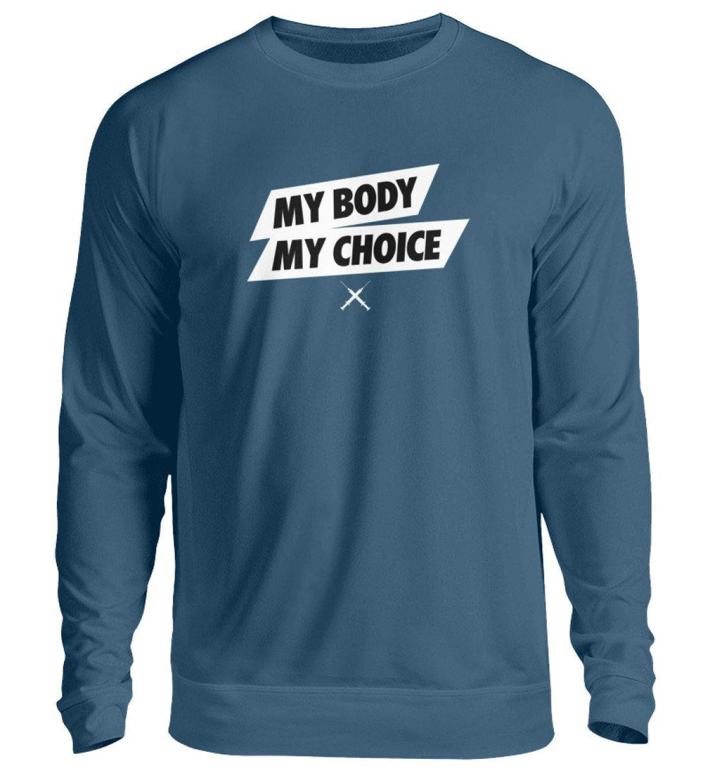 DEZENTE REBELLEN SWEATER MÄDELS • MY BODY MY CHOICE-HARLEKINSHOP