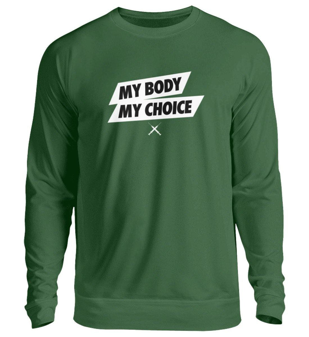 DEZENTE REBELLEN SWEATER MÄDELS • MY BODY MY CHOICE-HARLEKINSHOP