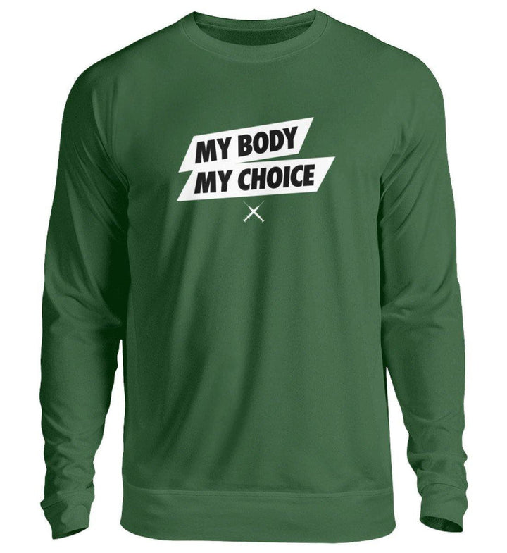 DEZENTE REBELLEN SWEATER MÄDELS • MY BODY MY CHOICE-HARLEKINSHOP