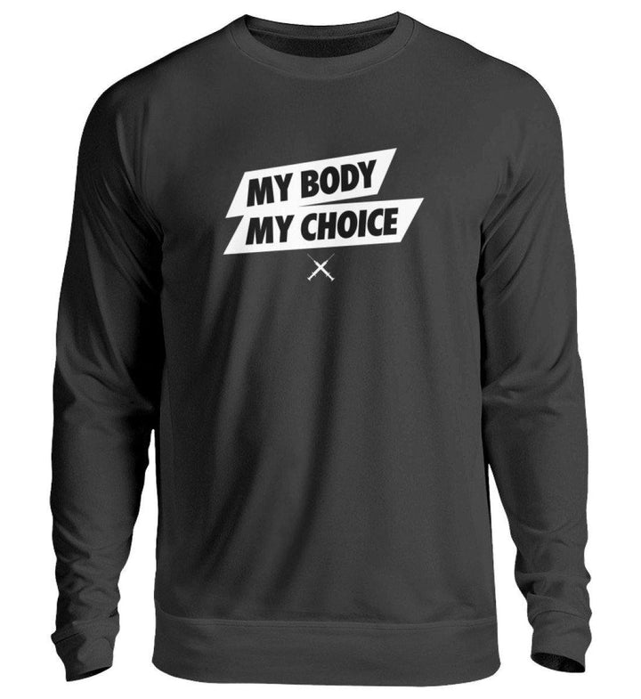 DEZENTE REBELLEN SWEATER MÄDELS • MY BODY MY CHOICE-HARLEKINSHOP