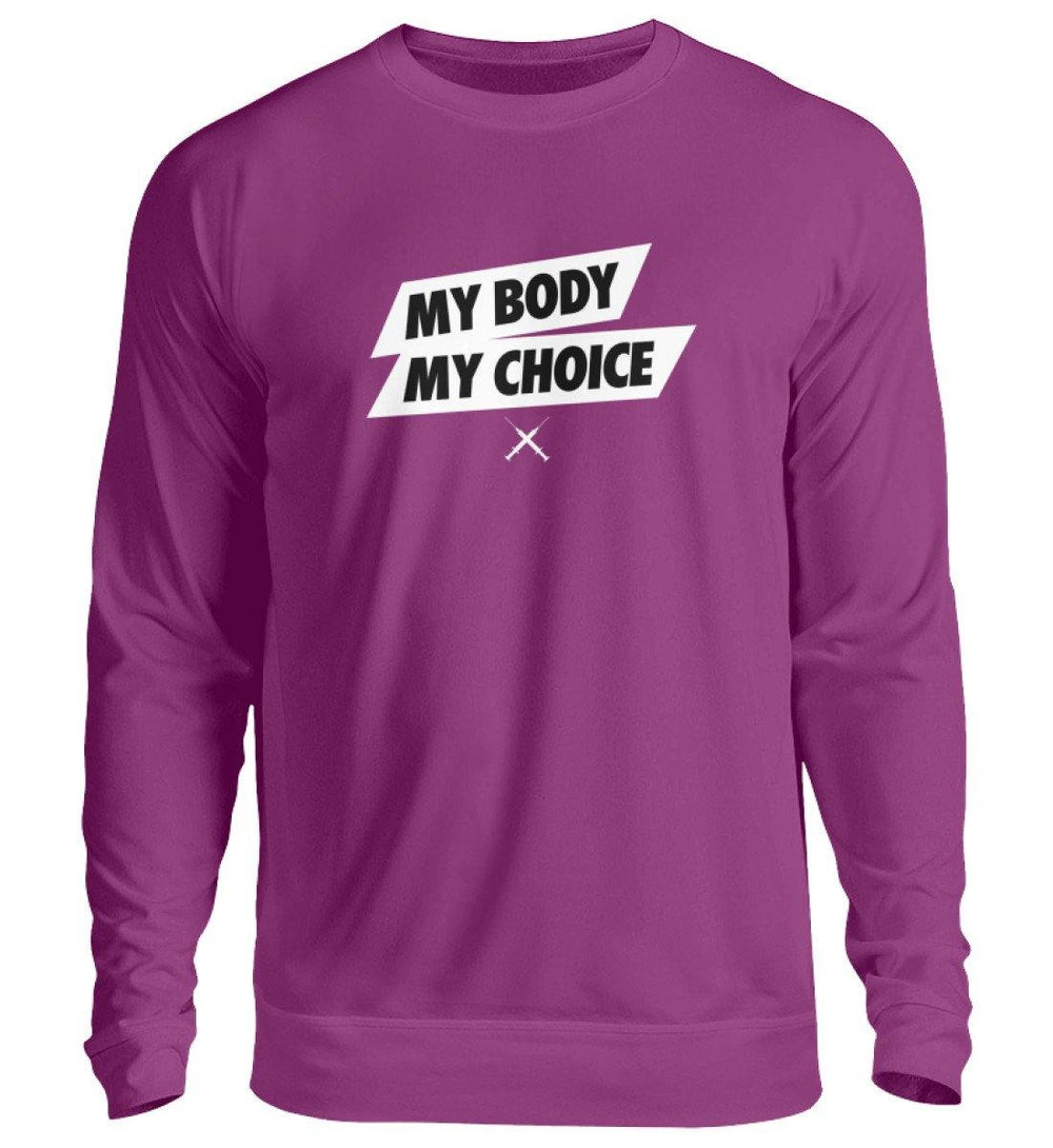 DEZENTE REBELLEN SWEATER MÄDELS • MY BODY MY CHOICE-HARLEKINSHOP