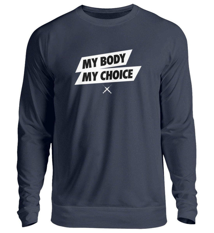 DEZENTE REBELLEN SWEATER MÄDELS • MY BODY MY CHOICE-HARLEKINSHOP