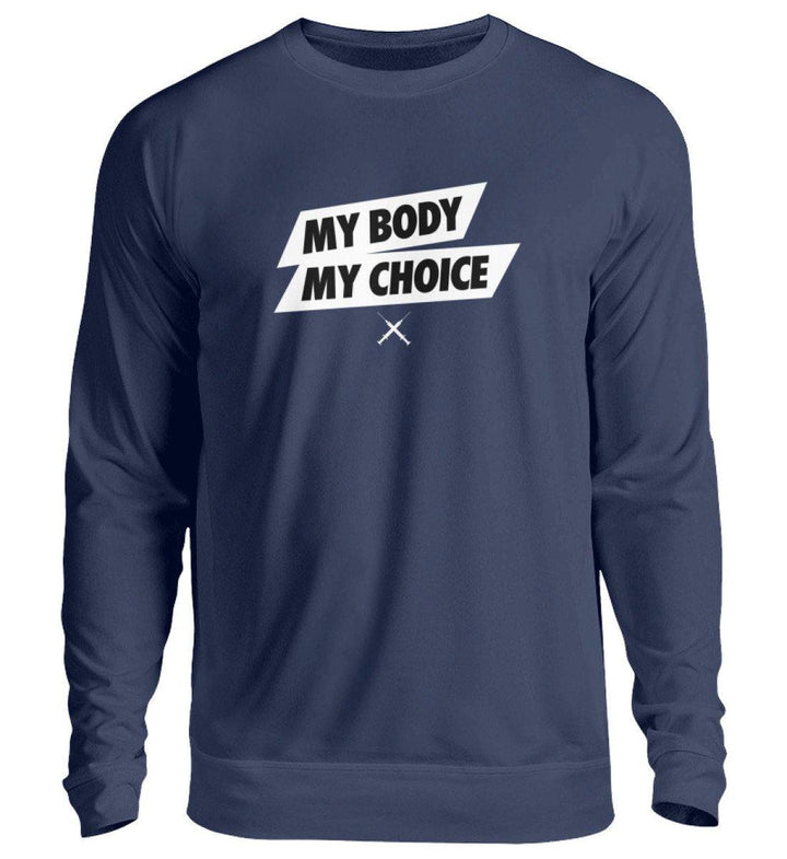 DEZENTE REBELLEN SWEATER MÄDELS • MY BODY MY CHOICE-HARLEKINSHOP